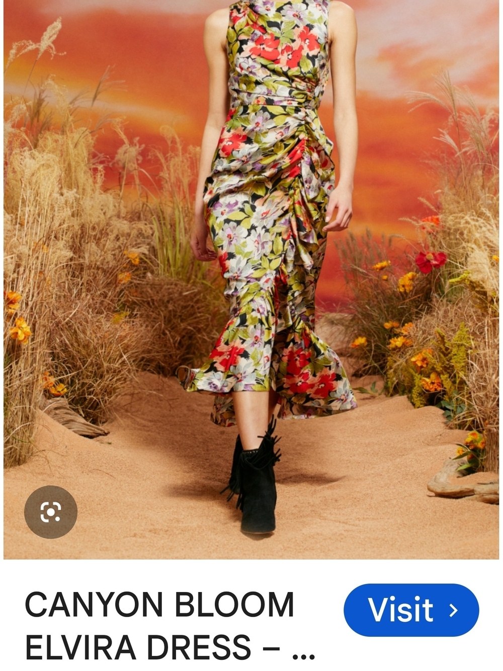 Canyon Bloom Elvira Dress 